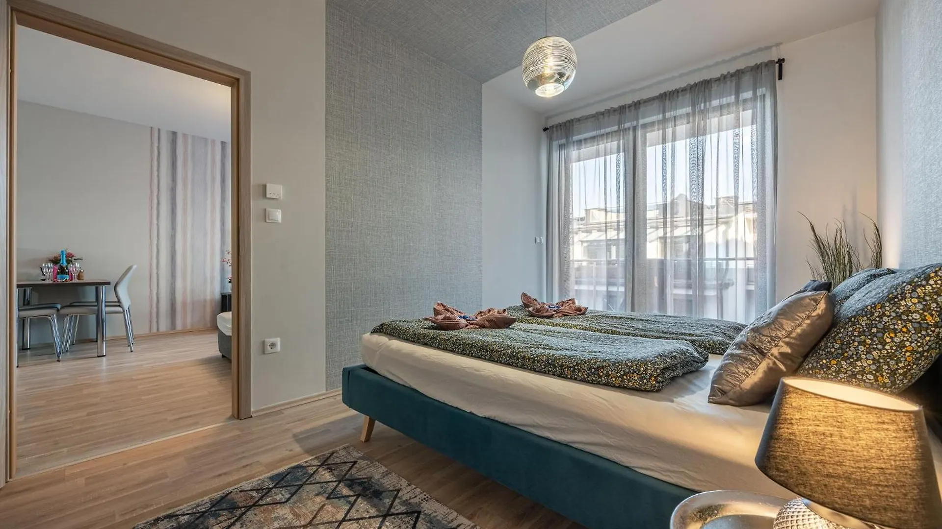 Apartmán Condo With Garage And Balcony In City Center Budapešť