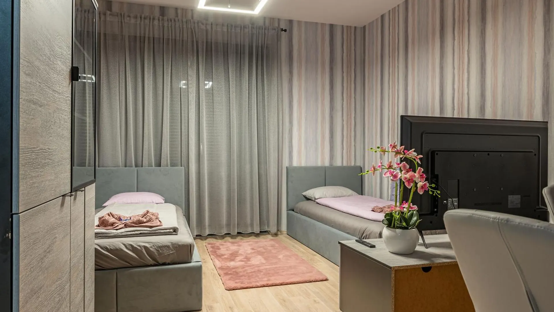 Condo With Garage And Balcony In City Center Budapest Apartment
