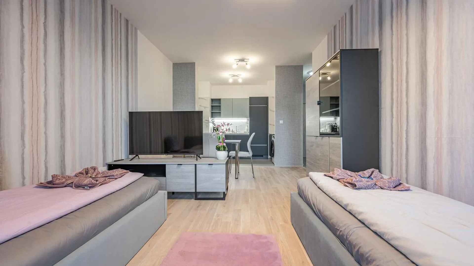 Apartment Condo With Garage And Balcony In City Center Budapest